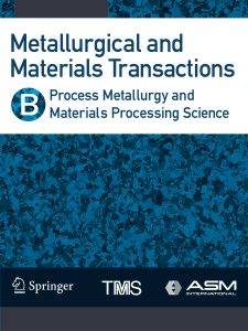 Metallurgical and Materials Transactions B cover