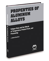 Properties of Aluminum Alloys: Fatigue Data and the
Effects of Temperature, Product Form, and Processing