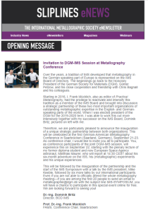 Sliplines eNewsletter